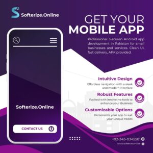 3-Screen Android App Development (Basic Business App)1