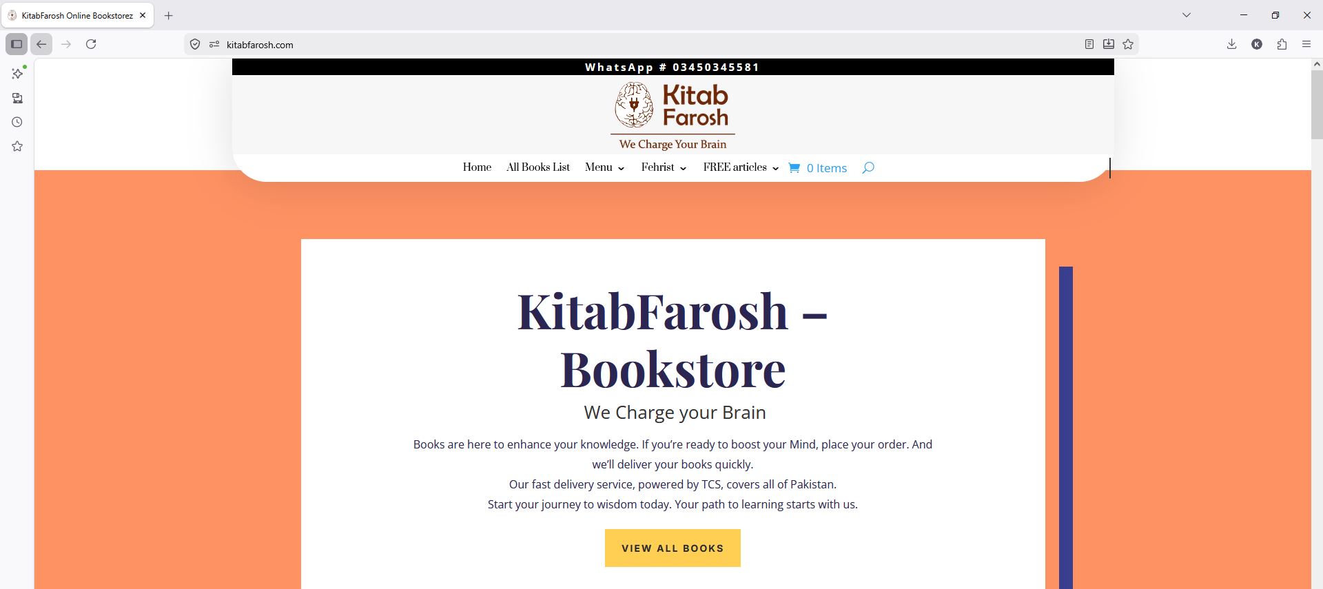 KitabFarosh online bookstore by Softerize.online