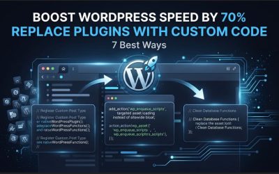 7 Best Ways to Replace WordPress Plugins with Custom Code and Boost Speed by 70%